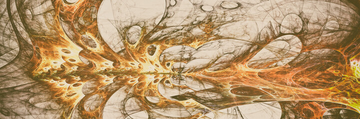 Abstract panoramic plasma background © D.Steindorfer 