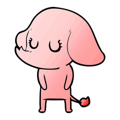 cute cartoon elephant
