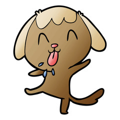 cute cartoon dog