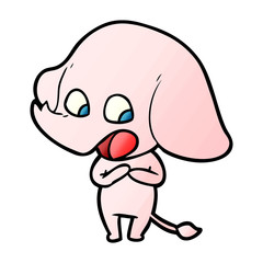 cute cartoon elephant