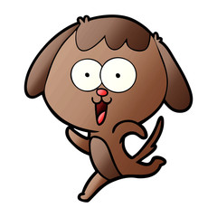 cute cartoon dog