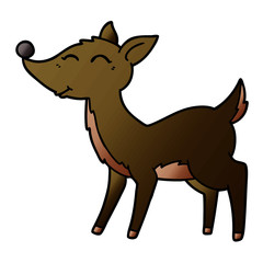 cartoon deer