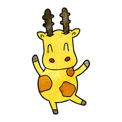 cute cartoon giraffe