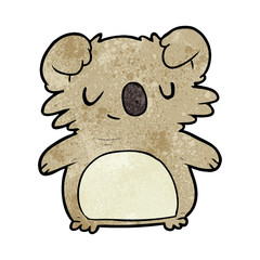cute cartoon koala