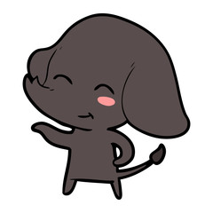 cute cartoon elephant