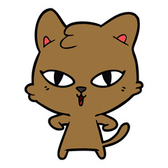 cartoon cat