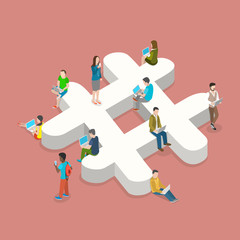 Le Hashtag outil image