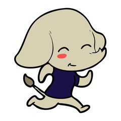 cute cartoon elephant