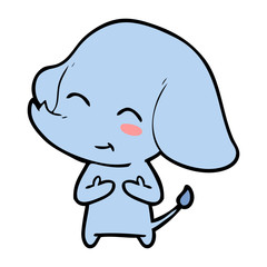 cute cartoon elephant