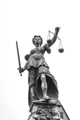 Obraz premium lady justice as symbol for law