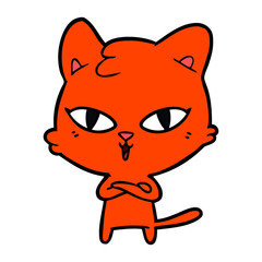 cartoon cat