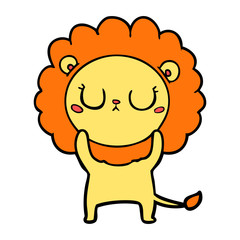 cartoon lion