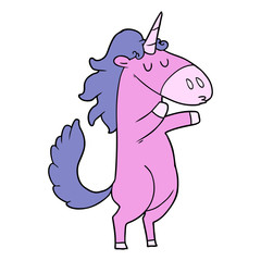 cartoon unicorn