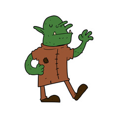cartoon goblin