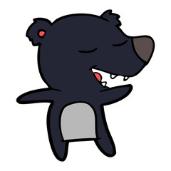 cartoon bear