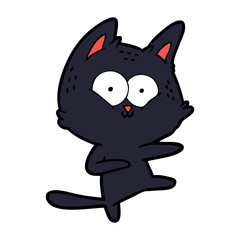 cartoon cat dancing