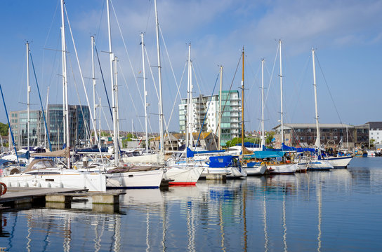 Sutton Harbour Plymouth, England