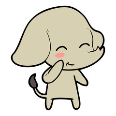 cute cartoon elephant
