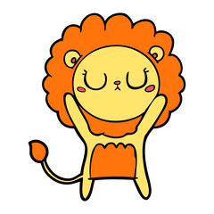 cartoon lion