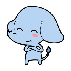 cute cartoon elephant