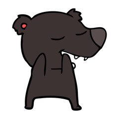 cartoon bear