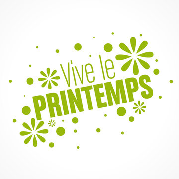 vive le printemps
