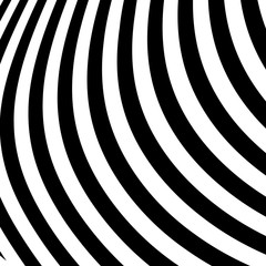 Obraz premium Abstract Black and White Modern Striped Background