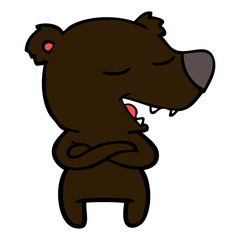 cartoon bear