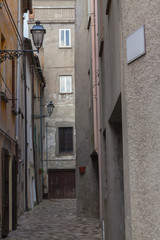 Old little italian street.