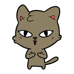 cartoon cat