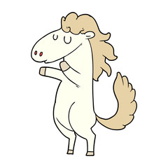 cartoon horse