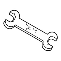 cartoon spanner