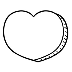cartoon love heart