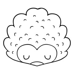 cartoon hedgehog