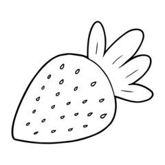 cartoon strawberry