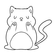 cartoon cat