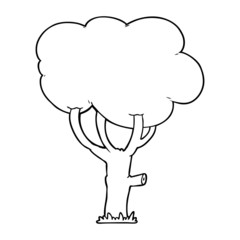 cartoon tree