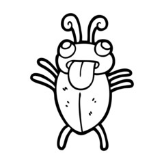 funny cartoon bug