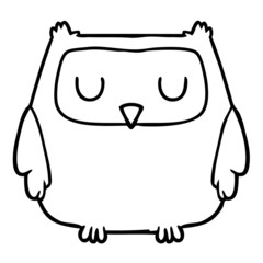 cartoon owl
