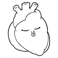 cartoon heart