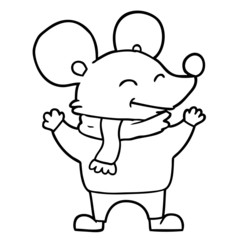 cartoon mouse