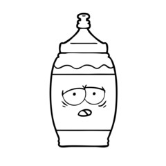 cartoon sports drink