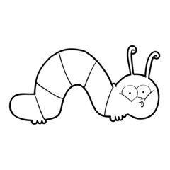 cartoon caterpillar