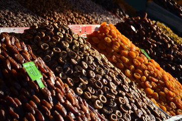 Travel to everyday life in the city of Marrakech, Morocco. The Pearl of the South. Imperial city.