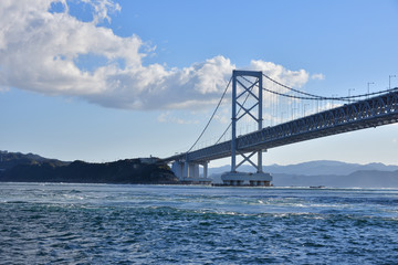 Big bridge in Japan