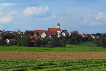 Schwabsberg im Ostalbkreis, Baden Württemberg, Deutschland