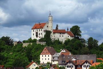 Fototapeta na wymiar Burg Gössweinstein, Bayern, Deutschland