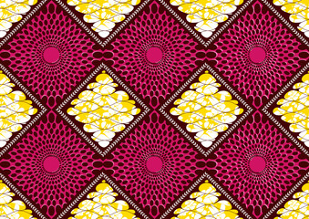 Textile fashion african print fabric super wax