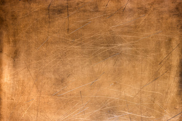 old metal plate, brushed texture copper, bronze background