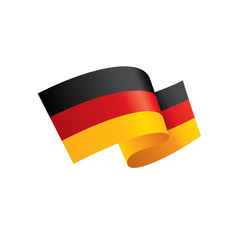 Germany flag, vector illustration
